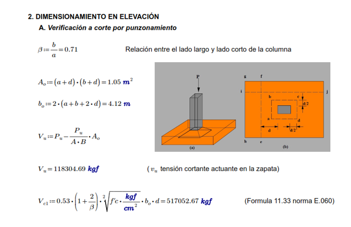 Diseño de elementos estructurales en Mathcad