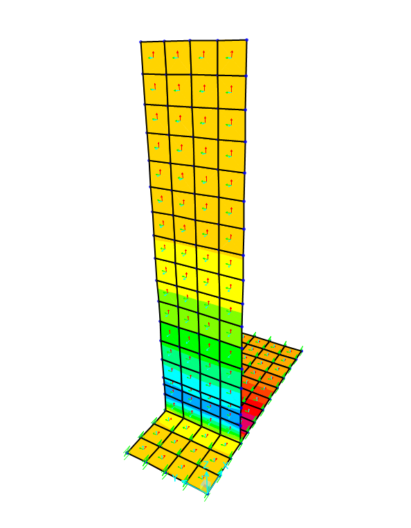 Diseño de muros con contrafuertes en SAP2000